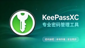 密码太多记不住又怕泄露？KeePassXC 把密码锁进本地保险箱