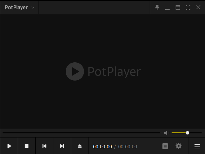 PotPlayer 界面
